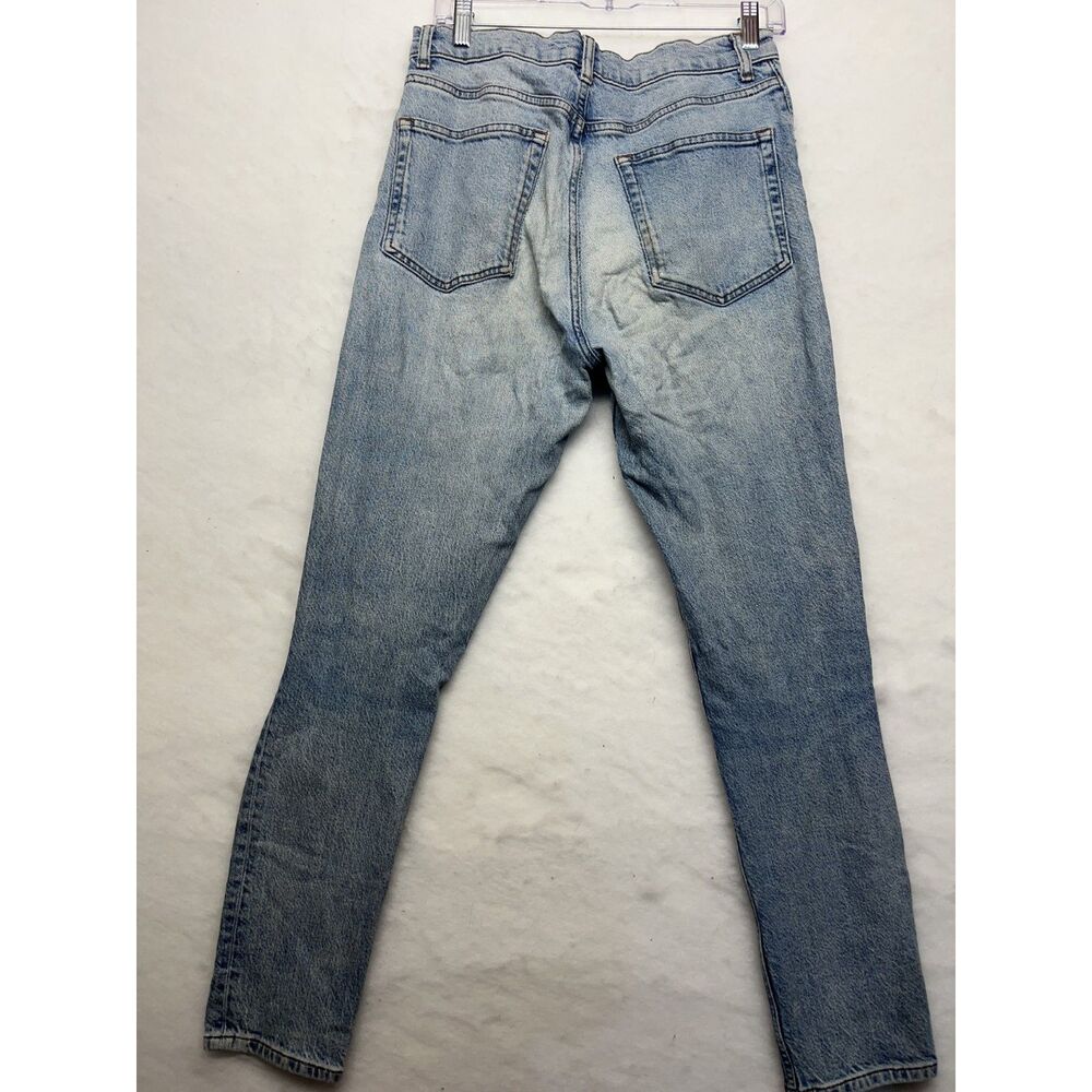 Reformation High Rise Straight leg light wash jeans size 30 - Picture 6 of 6